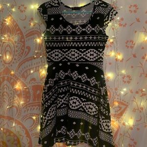 Aztec Skater Dress